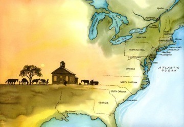 13 colonies 13 colonies 360x250 History of the United States