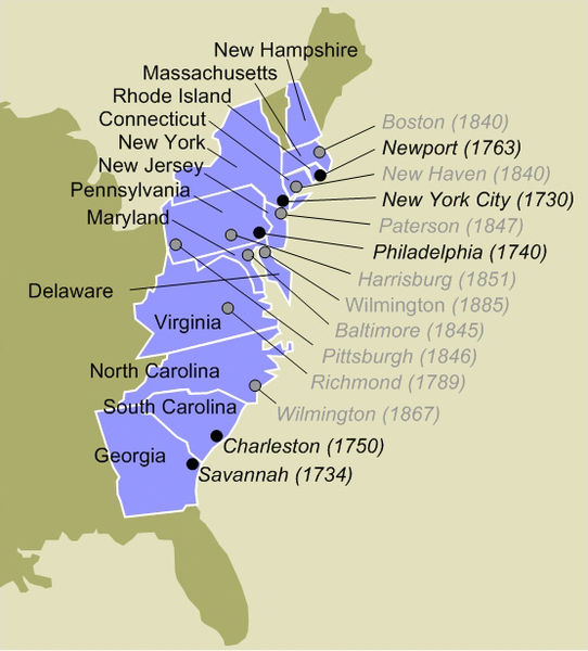 What Are the 13 Colonies?